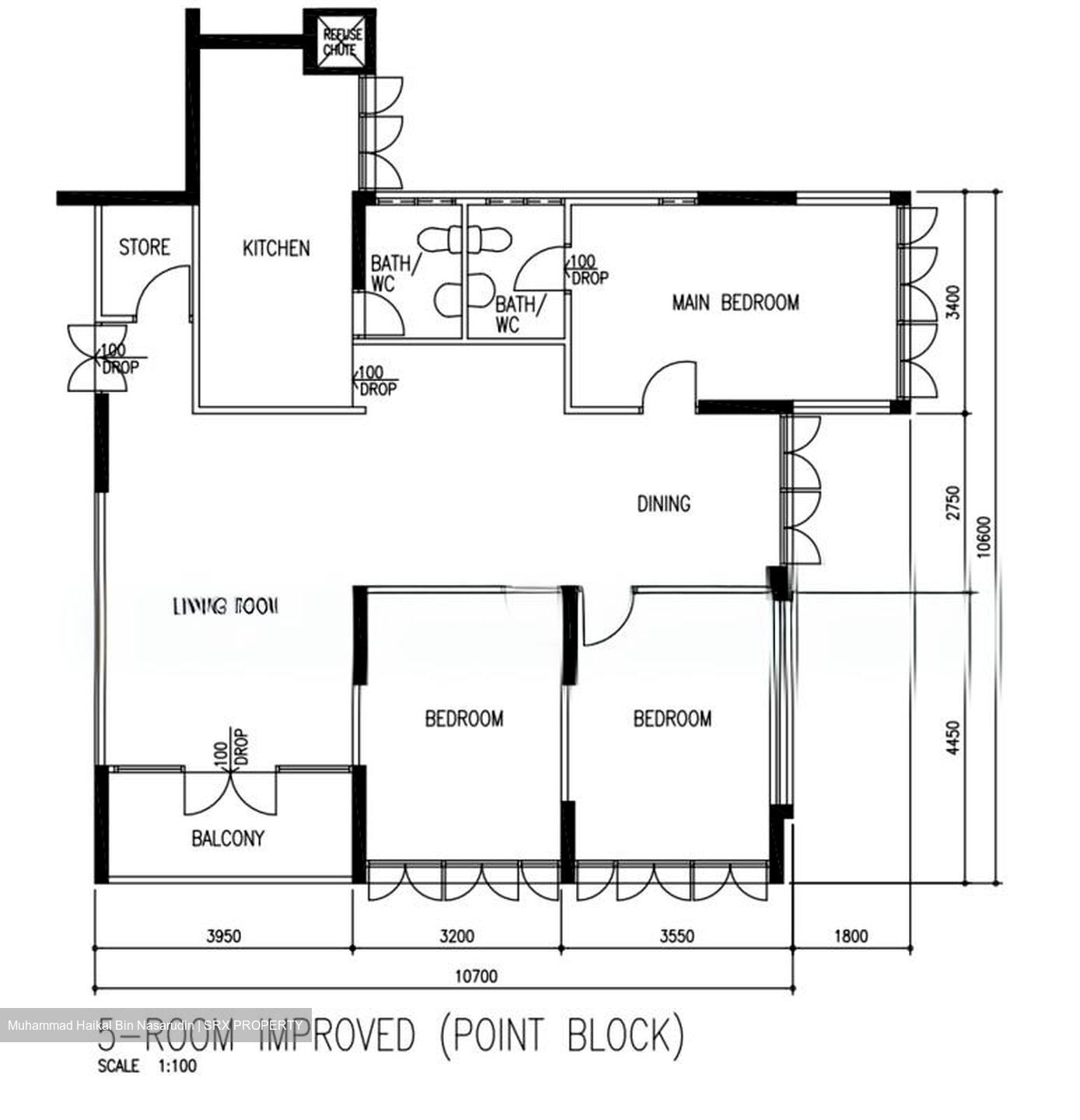 Blk 337 Clementi Avenue 2 (Clementi), HDB 5 Rooms #576262451